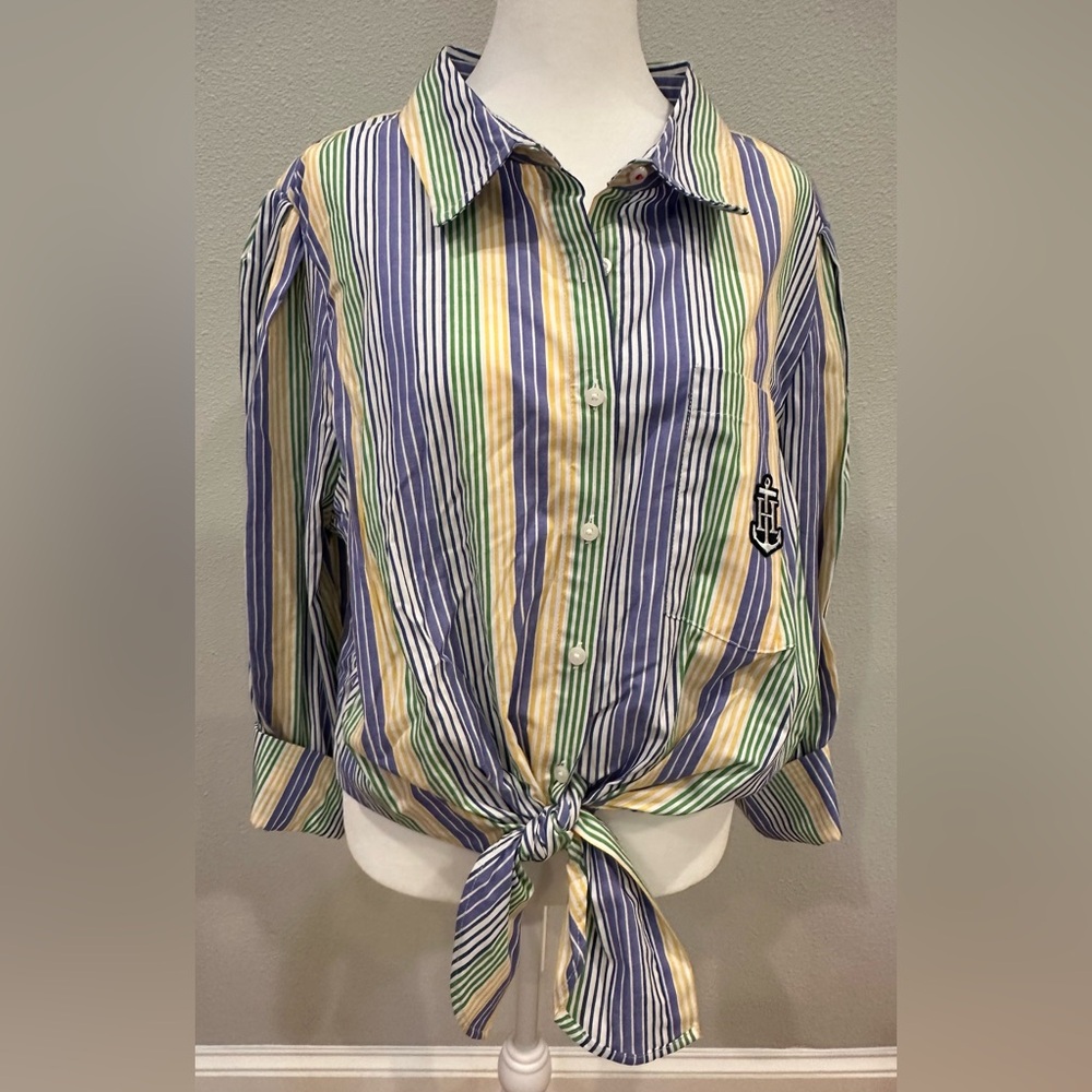 Tommy Hilfiger stripe button down shirt